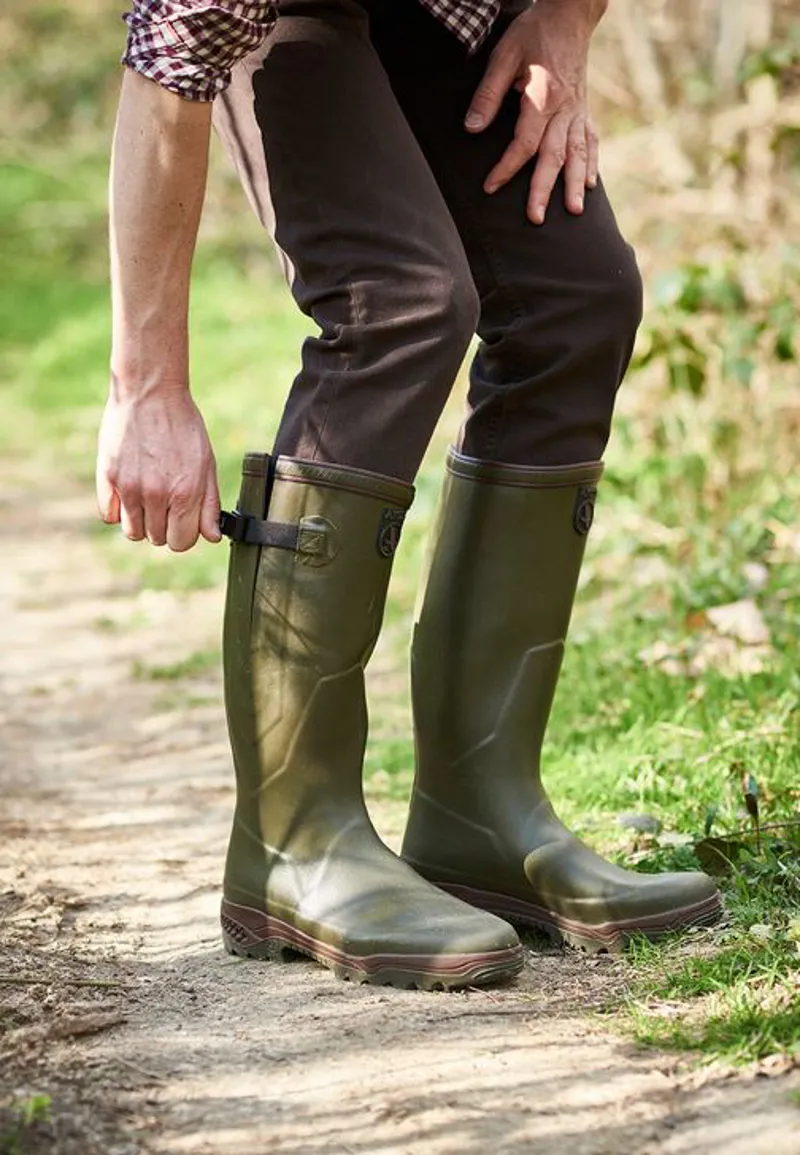 Aigle Parcours 2 Vario Wellington in Bronze-2